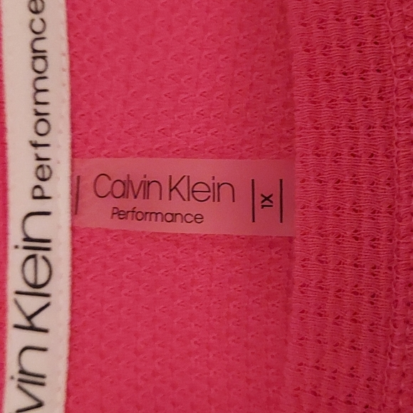 Calvin Klein waffle knit performance top - Picture 2 of 6